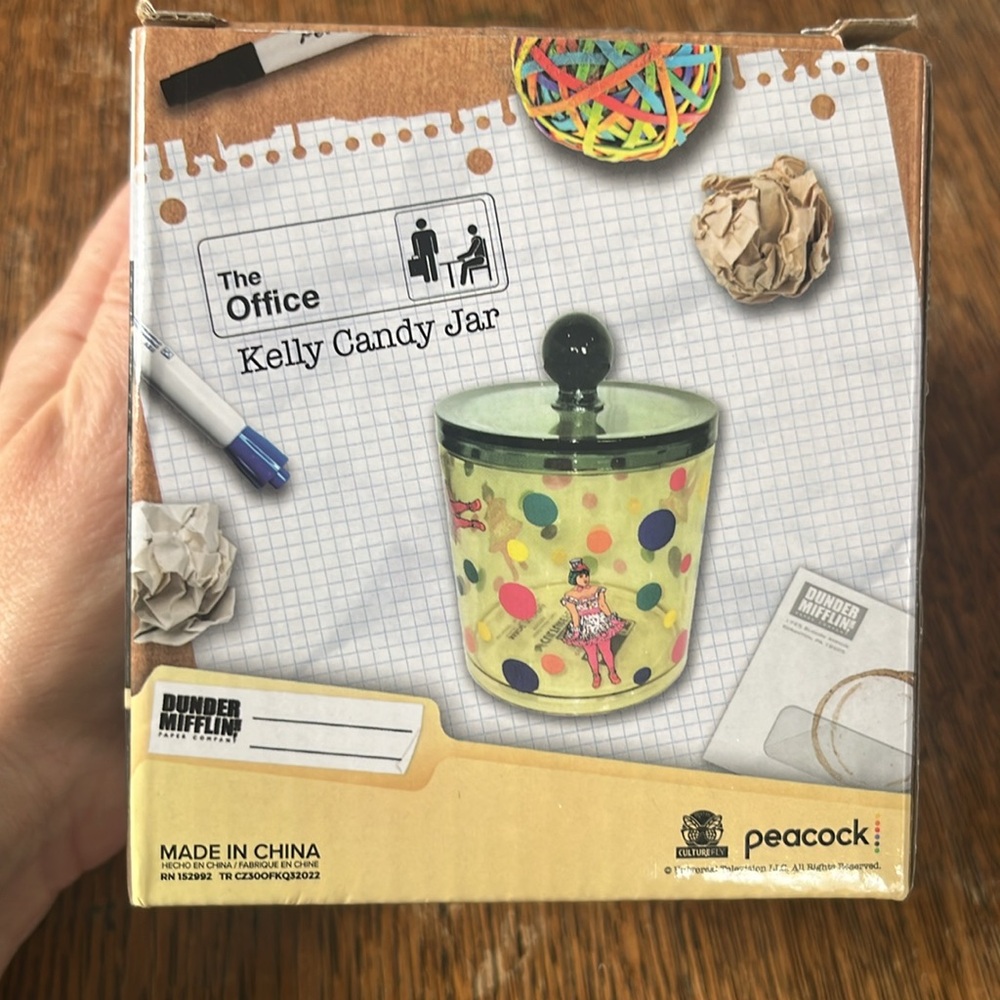 The Office Kelly Candy Jar NIB